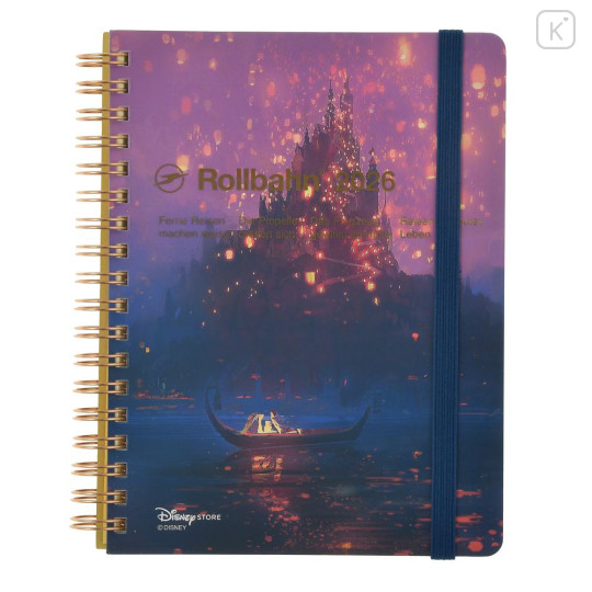 Japan Disney Store Rollbahn Planner Schedule Book - Rapunzel : Boat Night 2026 - 1