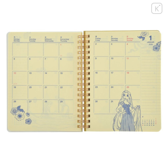Japan Disney Store Rollbahn Planner Schedule Book - Rapunzel : Boat Night 2026 - 5