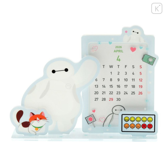 Japan Disney Store Acrylic Calendar Stand - Baymax : 2026 - 4