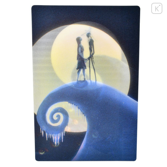 Japan Disney Store Postcard - Tim Burton's The Nightmare Before Christmas : Full Moon Lenticular - 2