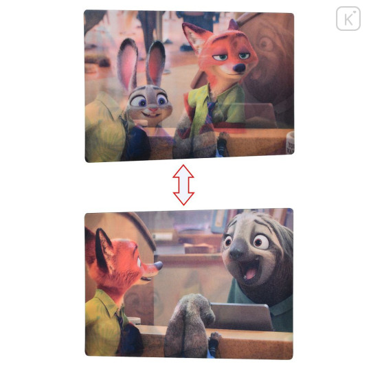 Japan Disney Store Postcard - Zootopia : News Lenticular - 1