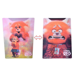 Japan Disney Store Postcard - Red Panda Mei Growing Up is a Beast Lenticular