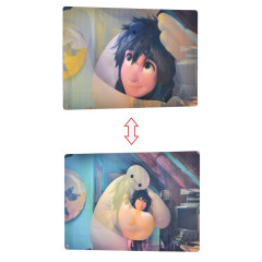 Japan Disney Store Postcard - Baymax : Hug Lenticular