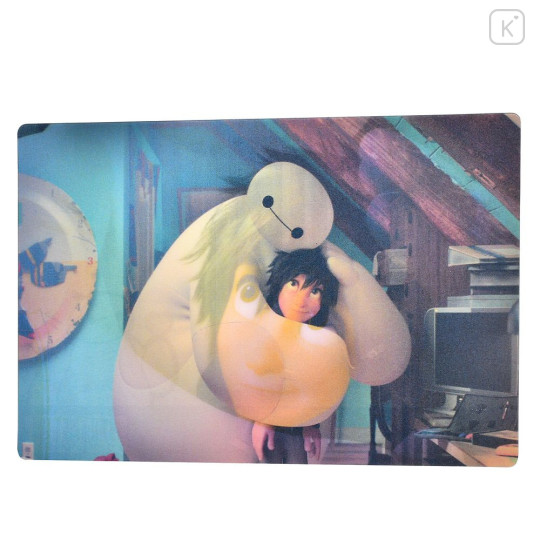 Japan Disney Store Postcard - Baymax : Hug Lenticular - 4