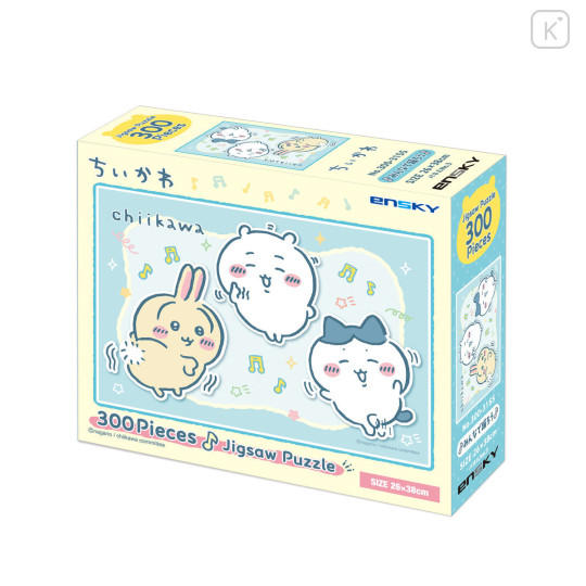 Japan Chiikawa Jigsaw Puzzle 300pcs - Chiikawa & Hachiware & Usagi : Let's Dance Together - 1
