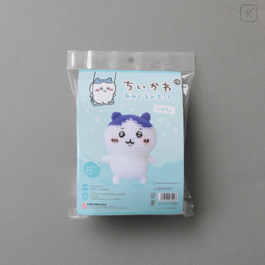 Japan Hamanaka × Chiikawa Knit Plush Crochet Kit - Hachiware - 1