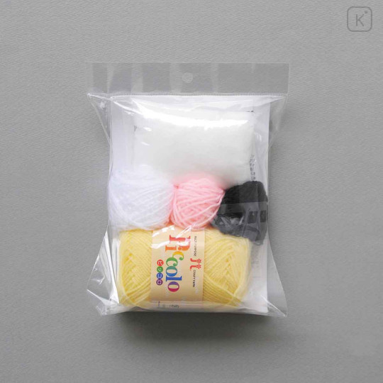 Japan Hamanaka × Chiikawa Knit Plush Crochet Kit - Usagi - 2
