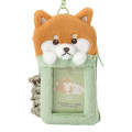 Japan Sanrio Original Card Holder with Pouch - My Pet Always With Me Shiba Inu - 2