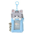Japan Sanrio Original Card Holder with Pouch - My Pet Always With Me Shorthair - 1