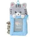 Japan Sanrio Original Card Holder with Pouch - My Pet Always With Me Shorthair - 2