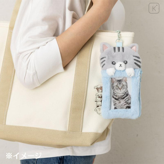 Japan Sanrio Original Card Holder with Pouch - My Pet Always With Me Shorthair - 4