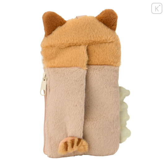 Japan Sanrio Original Card Holder with Pouch - My Pet Always With Me Tabby Cat - 3