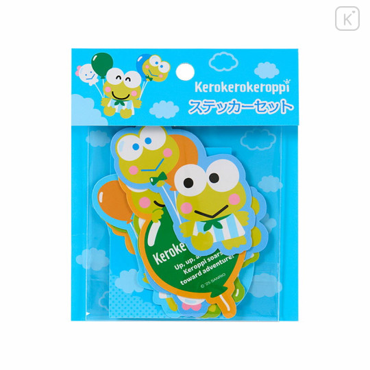 Japan Sanrio Original Sticker Pack - Keroppi : Dreaming Balloon - 1