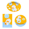 Japan Sanrio Original Sticker Pack - Pekkle : Dreaming Balloon - 3