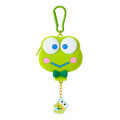 Japan Sanrio Original Face-shaped Silicone Mini Pouch - Keroppi : Dreaming Balloon - 1