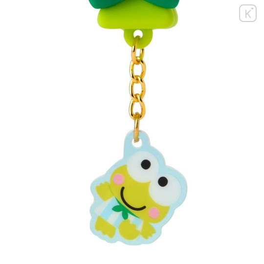 Japan Sanrio Original Face-shaped Silicone Mini Pouch - Keroppi : Dreaming Balloon - 6