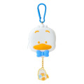 Japan Sanrio Original Face-shaped Silicone Mini Pouch - Pekkle : Dreaming Balloon - 1