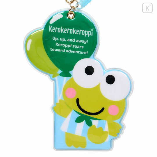 Japan Sanrio Original Pass Case - Keroppi : Dreaming Balloon - 3