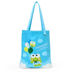 Japan Sanrio Original Tote Bag - Keroppi : Dreaming Balloon