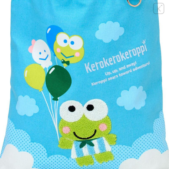Japan Sanrio Original Tote Bag - Keroppi : Dreaming Balloon - 4