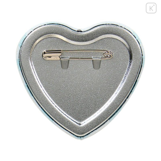 Japan Sanrio Heart Badge Set - Pekkle & Keroppi : Dolly Mix Petit - 5