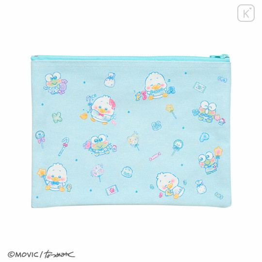 Japan Sanrio Flat Pouch - Pekkle & Keroppi : Dolly Mix Petit - 2