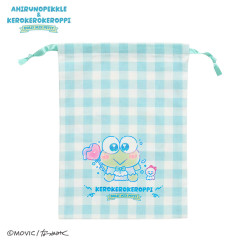 Japan Sanrio Drawstring Bag - Keroppi : Dolly Mix Petit