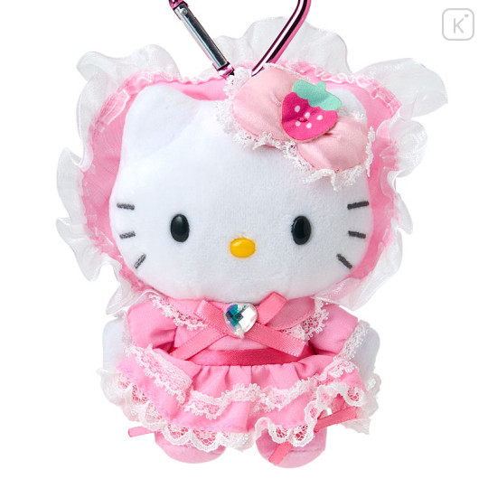 Japan Sanrio Mascot Holder - Hello Kitty : Lolita Pink - 2