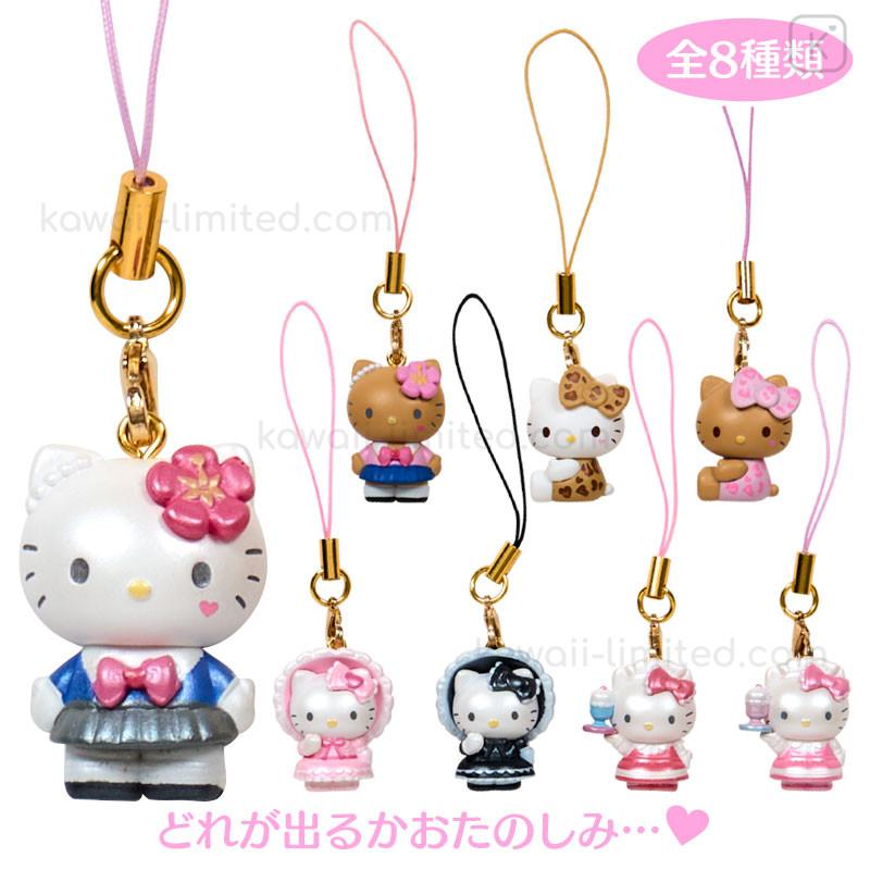 Japan Sanrio Mascot Strap Full Set - Hello Kitty : Lovely
