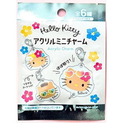 Japan Sanrio Secret Acrylic Charm - Hello Kitty : Tan Swimsuit Party Blind Box