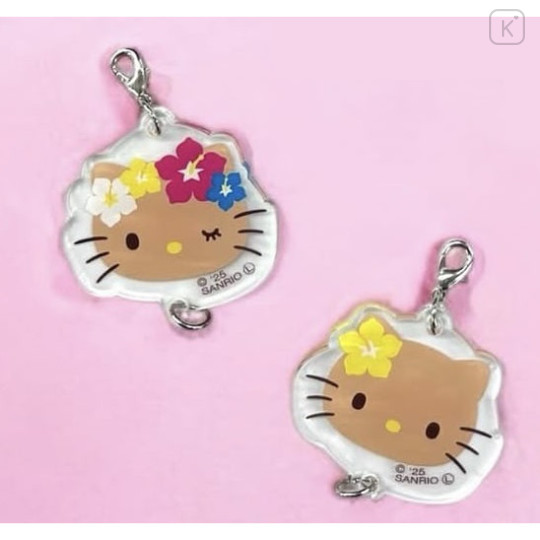 Japan Sanrio Secret Acrylic Charm - Hello Kitty : Tan Swimsuit Party Blind Box - 2