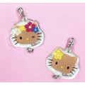 Japan Sanrio Secret Acrylic Charm - Hello Kitty : Tan Swimsuit Party Blind Box - 2