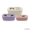 Japan Mofusand Nesting Food Storage Container Set - Panda Cat Nyan - 4