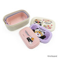 Japan Mofusand Nesting Food Storage Container Set - Panda Cat Nyan - 5