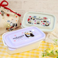 Japan Mofusand Microwave Food Storage Container Set - Panda Cat Nyan - 2