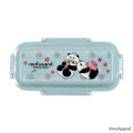 Japan Mofusand 2 Tier Bento Lunch Box 600ml - Panda Cat Nyan Blue - 3