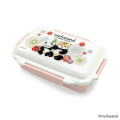 Japan Mofusand Bento Lunch Box 500ml - Panda Cat Nyan White Pink - 1