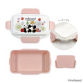 Japan Mofusand Bento Lunch Box 500ml - Panda Cat Nyan White Pink - 6