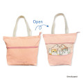 Japan Mofusand Expandable Tote Bag (L) - Rabbit Cat Nyan Pink - 8