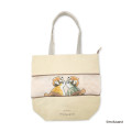 Japan Mofusand Expandable Tote Bag (L) - Red Panda Cat Nyan Beige - 1