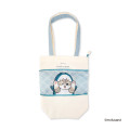 Japan Mofusand Expandable Tote Bag (S) - Shark Cat Nyan Blue - 1