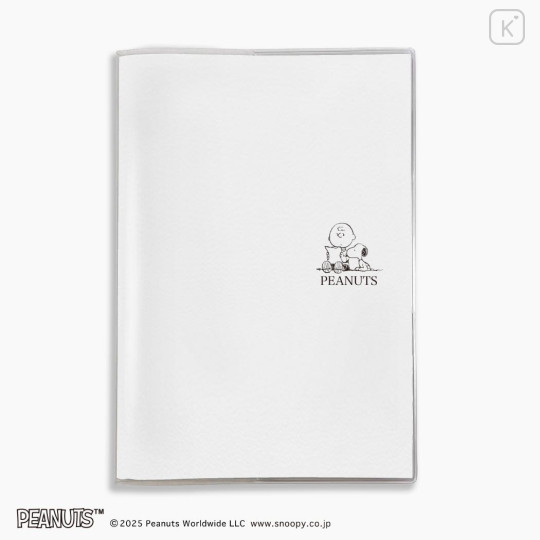 Japan Peanuts A5 Planner Monthly Schedule Book - Snoopy : Kids White 2026 - 1