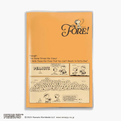 Japan Peanuts A5 Planner Monthly Schedule Book - Snoopy : Game Orange 2026