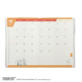 Japan Peanuts A5 Planner Monthly Schedule Book - Snoopy : Game Orange 2026 - 5