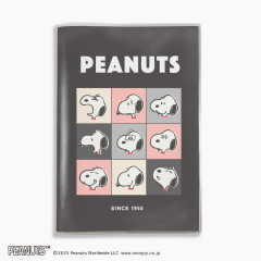 Japan Peanuts A5 Planner Monthly Schedule Book - Snoopy : Face Black 2026