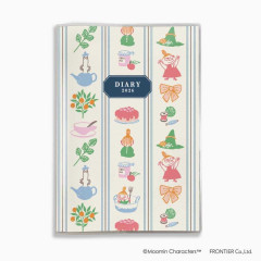 Japan Moomin A5 Planner Monthly Schedule Book - Little My : Raspberry Jam 2026