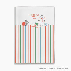 Japan Moomin A5 Planner Monthly Schedule Book - Little My & Moomintroll : Reading 2026
