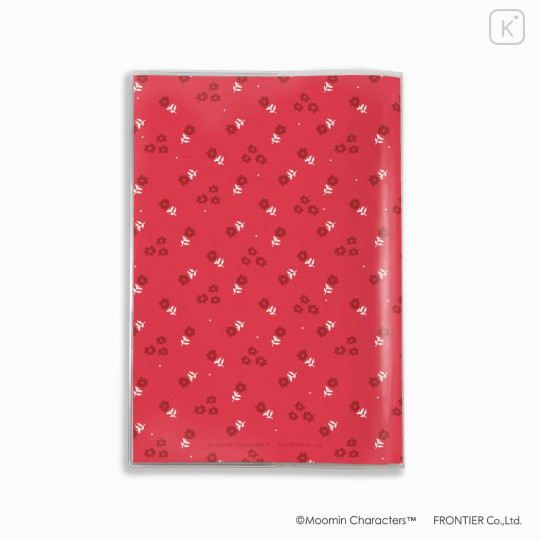 Japan Moomin B6 Planner Monthly Schedule Book - Hattifatteners & Little My : Red 2026 - 2