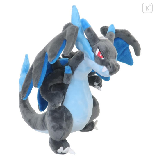Japan Pokemon Plush Toy (S) - All Star Collection Mega Charizard X - 3