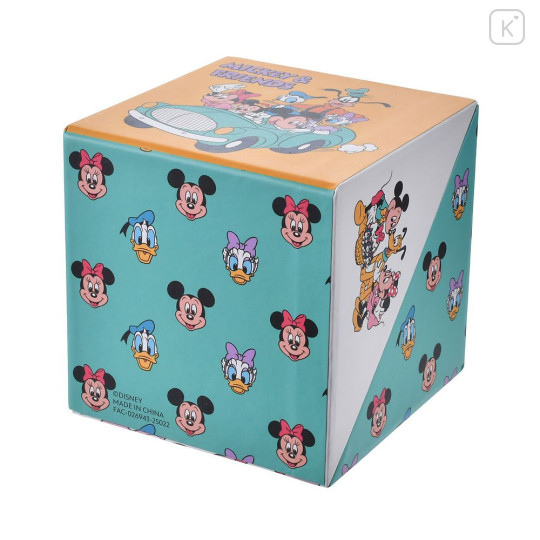 Japan Disney Store Sticky Notes & Memo Pad & Pen Stand - Mickey & Friends : Retro - 4